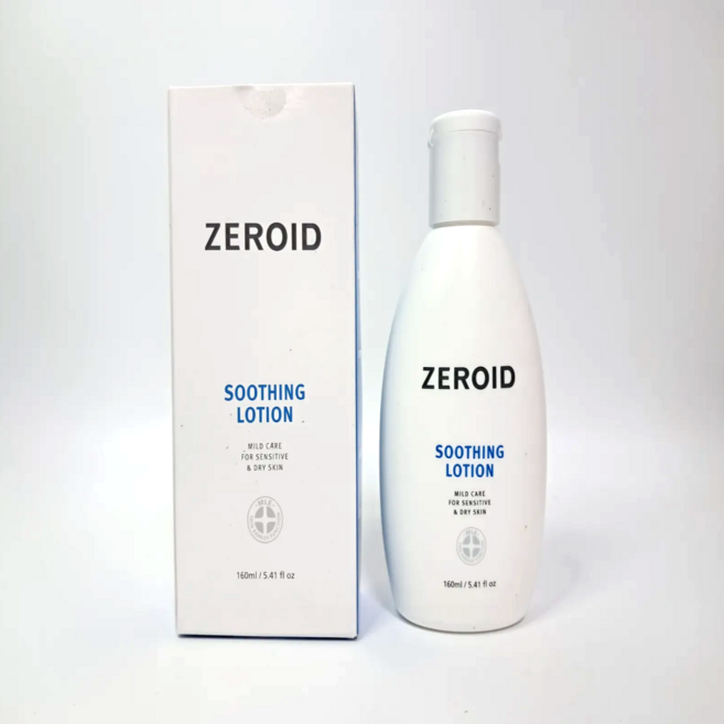 [ 빠른배송 ] 제로이드 수딩 로션 160ml Zeroid Soothing lotion Dry skin, 1개