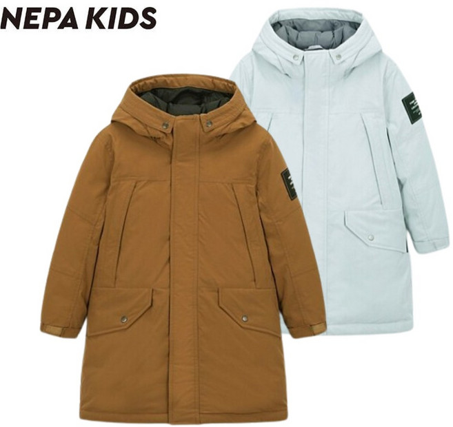 [매장발송] 네파키즈 아동용 구스다운 자켓 점퍼남아 여아 주니어 유치원 초등학생