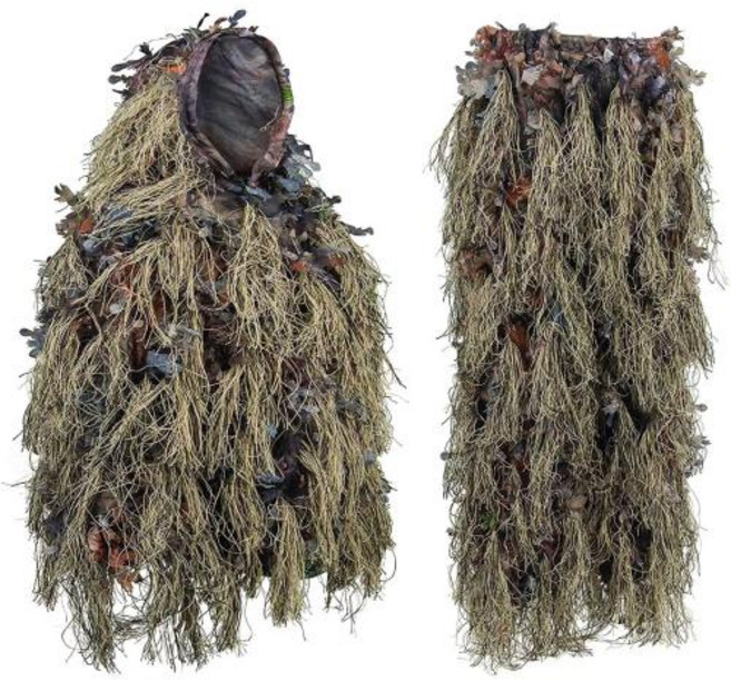 길리슈트 위장 코스프레 밀리터리 3D 바이오닉 잎 의류 Gillie 세트 사냥 카모 슈트 Geely