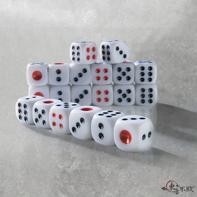東方不敗 1號 骰子 中號 12mm 遊戲公平, 1個