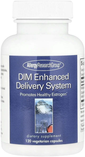 Allergy Research Group DIM 강화 전달 시스템 베지 캡슐 120정, Allergy Research Group DIM ... - 쿠팡