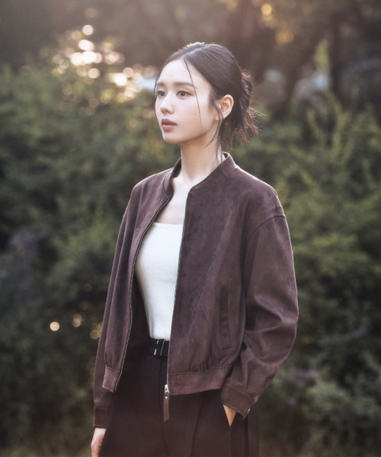 셀렙샵에디션 CELEBSHOP EDITION 멜로우 FAUX스웨이드 점퍼 2049248810 949062