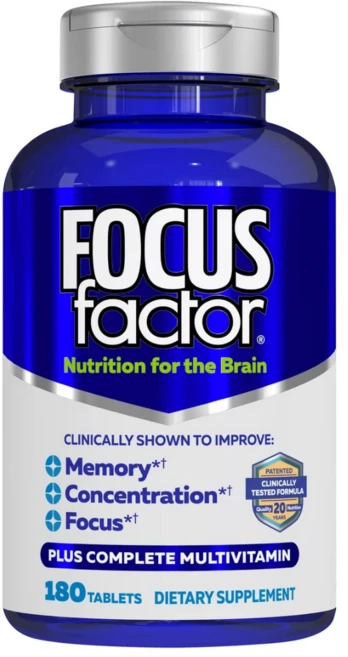 미국 코스트코 포커스 팩터 뉴트리션 포 더 브레인 두뇌 건강 영양제 180정, 1개, 45회분 - 쿠팡
