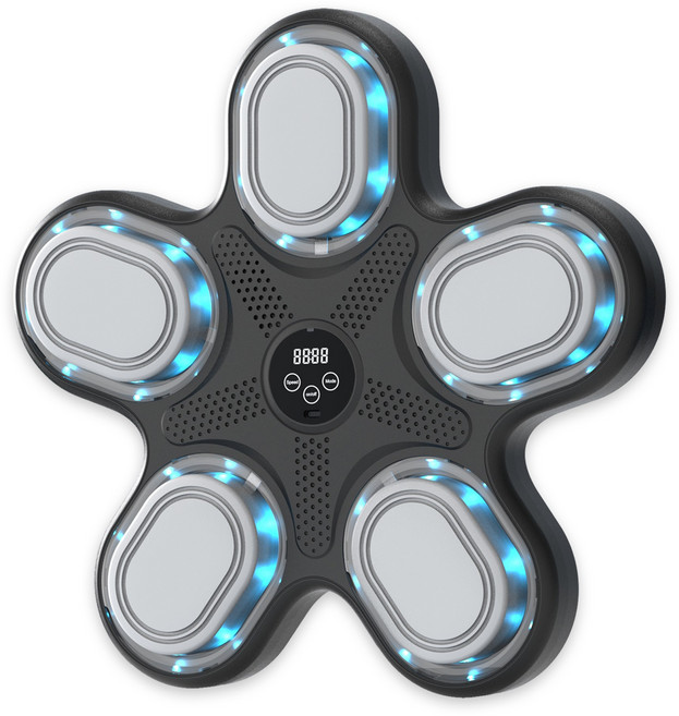 [벽걸이형 음악 복싱 머신] 가정용 실내 유산소 운동기구 복싱 글러브 1개 무료 증정 (다이어트/근력운동), 글로브 및 휴대폰 거치대 증정