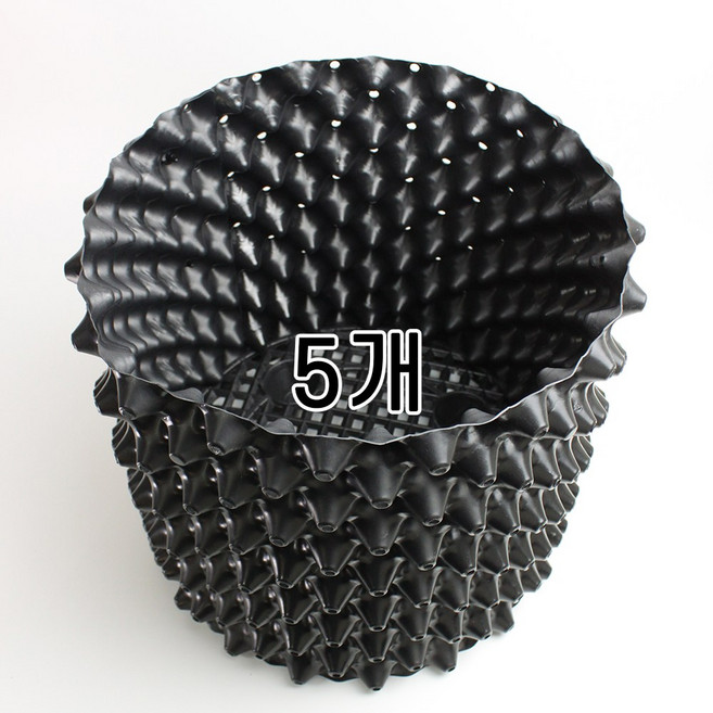 파파가든 숨쉬는 대형 플라스틱 화분, 5개