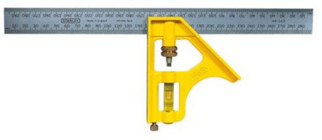 스탠리 콤비네이션스퀘어 300mm 46 143, 1개