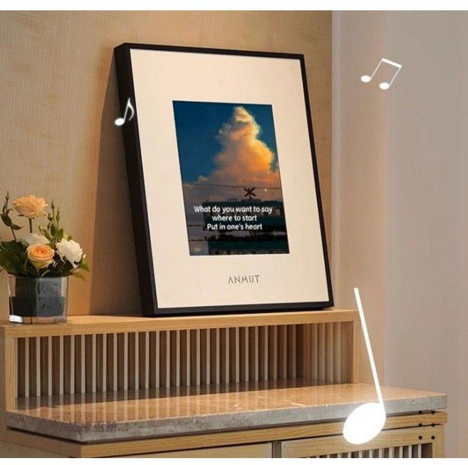 Anmut S2 블루투스 스피커 클래식 벽화 액자스피커 스마트폰 연동 레트로 감성, S2+우아한포스터패널
