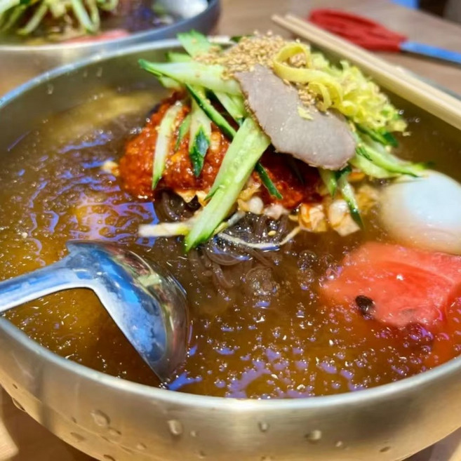 OKYAIOS 연변 순이 냉면 메밀냉면 중국식품 연길냉면, 287g, 3개