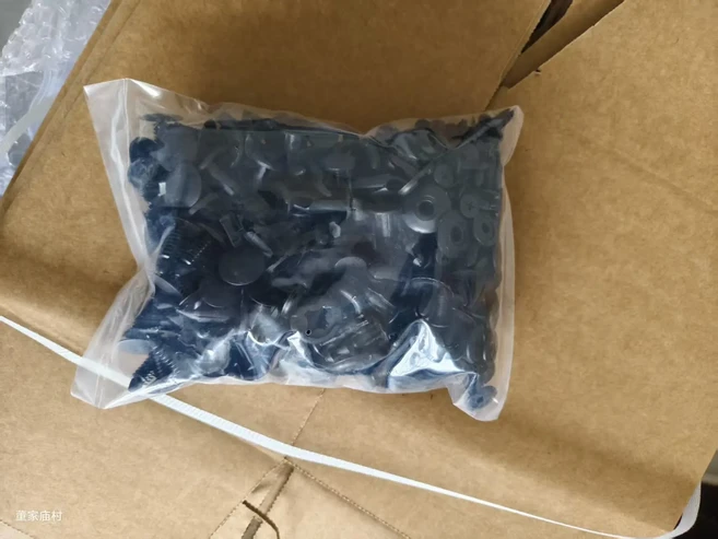 호환 190개 세트 자동차 범용 버클 6가지 모델 사이즈 패스너 리벳 클램핑 액세서리 ABS 소재 고정 나사, 01 D190Pcs