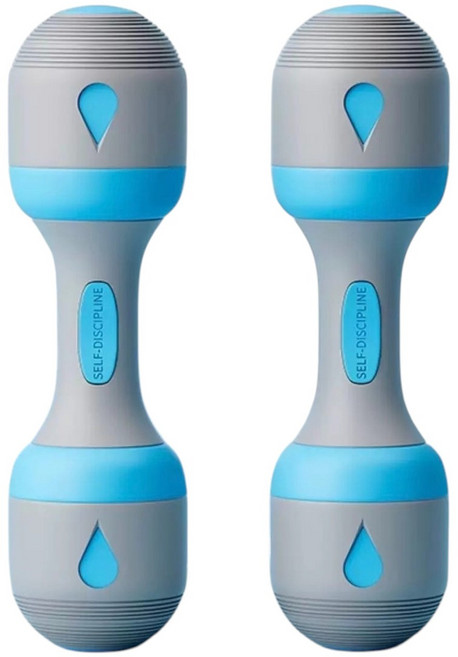 감성순간 아령 무게조절 1kg 1.5kg 2kg 2P, 2개, 5kg, 블루