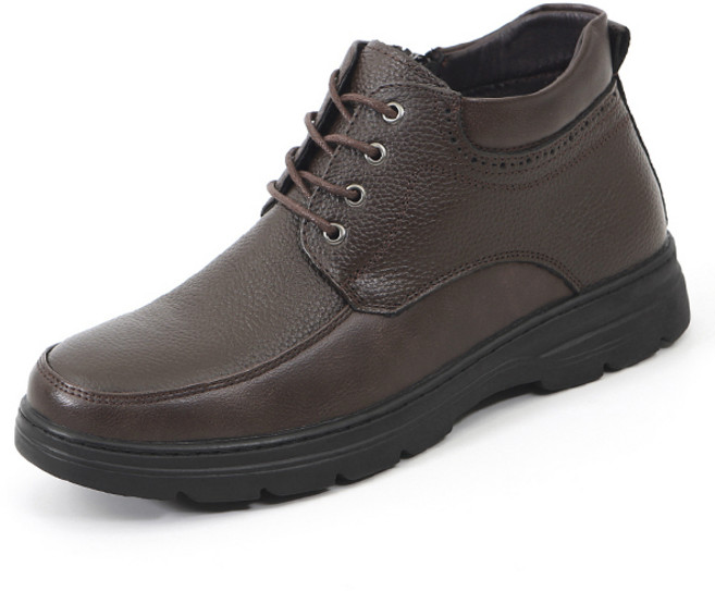 신사야 소가죽 지퍼 앵클 남성 캐주얼구두 24S081