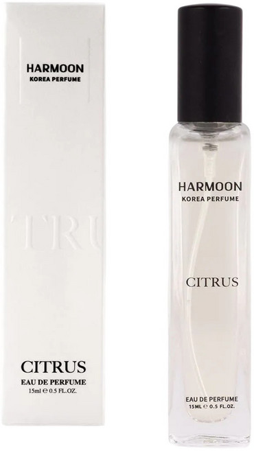 HARMOON Citrus香水 輕巧便攜 花香調 展現個人品味與風格, 1個, 15ml