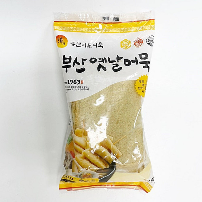 부산미도어묵 옛날어묵 상천800g 4봉세트, 800g, 4개