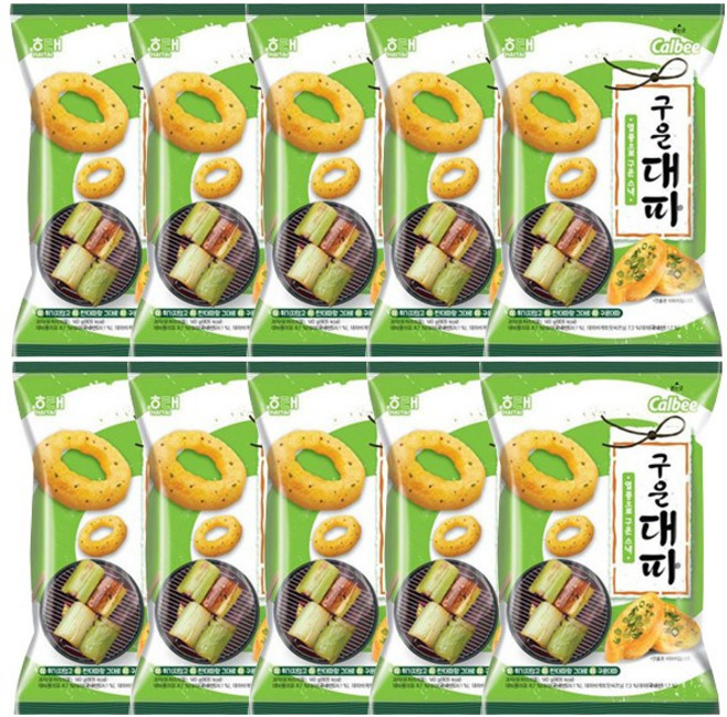 해태제과 구운대파 140g x10(1박스), 10개