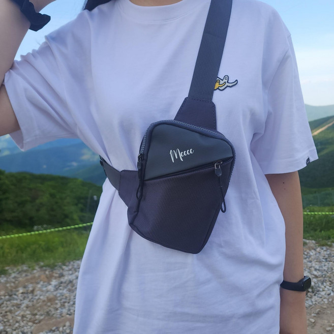 mcccc 미니 슬링백 크로스백 여행 가방