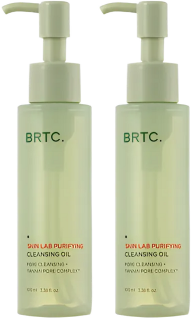 BRTC 클렌징 오일 스킨 랩 퓨리파잉 + 코즈멧 압축 마스크팩 무료 증정 (주문당), 2개, 100ml