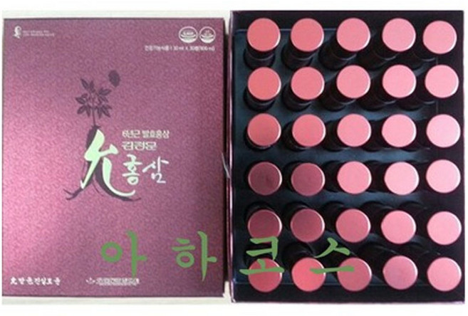김정문알로에 6년근발효 홍삼 30ml x 30병, 1개