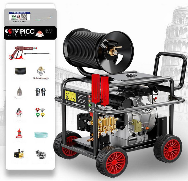 [unclehome4989] 배관고압청소 고압세척 강력한전진세척 산업용, 시공 고효율 750mm 85L 380kg, 기본 모델명/품번