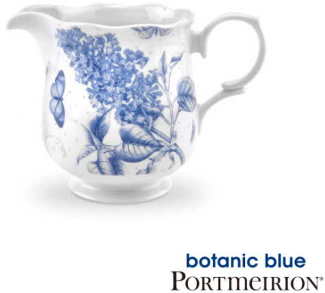 [포트메리온] 보타닉블루 크림저그 0.22L 1p(BO), 1개, 혼합색상