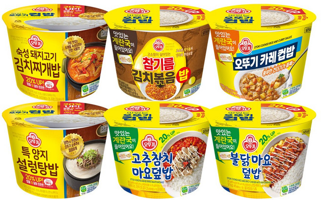 오뚜기 컵밥 25개 세트, 7.3kg, 1세트