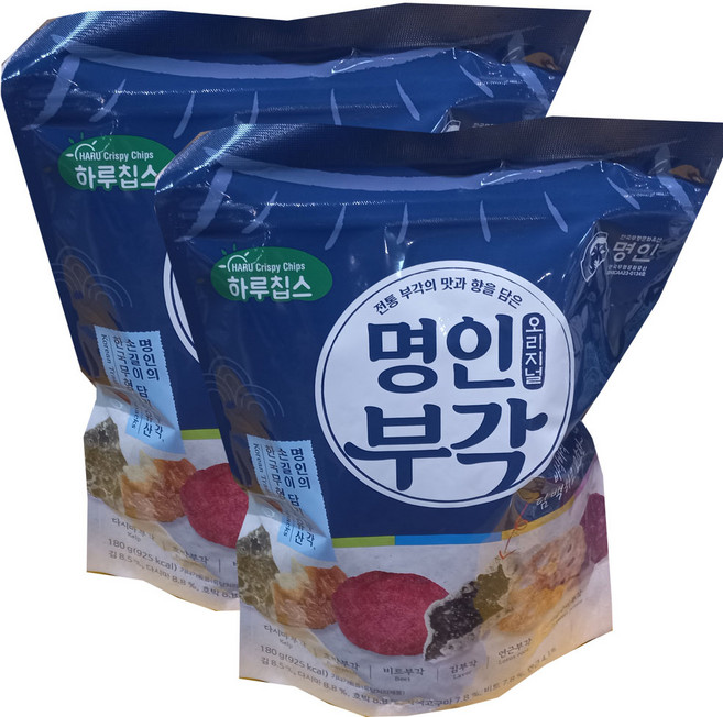 씨월드 명인부각 오리지널, 2개, 180g