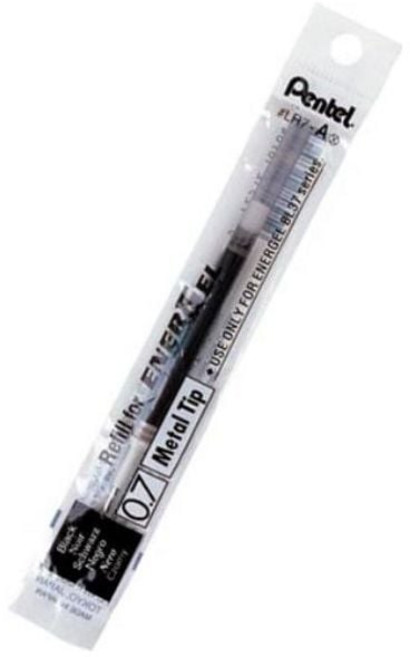 펜텔 에너겔 메탈포인트펜 리필LR7 0.7mm 흑색12개 MO nog4+3XNG