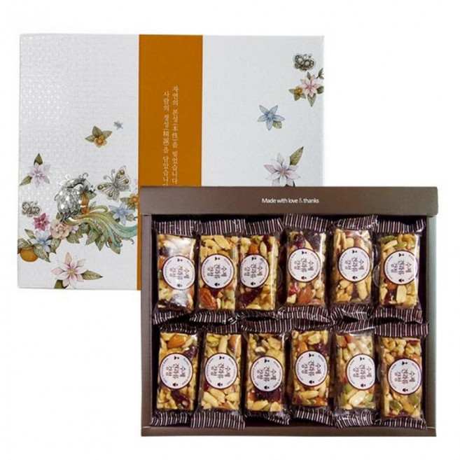 호두강정선물세트 통아몬드 수제 강정 아몬드 통호두 건강간식 과자