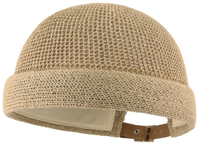 라핑 국내생산 여름 니트 숏비니 남녀공용 레옹 와치캡