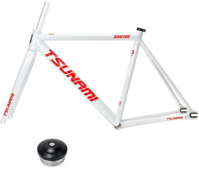 쓰나미 픽시 프레임 세트 SNM100, 화이트 레드