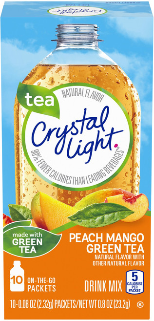 크리스탈 라이트 아이스티 에이드 분말 음료 10개입 15종, 25g, 10개