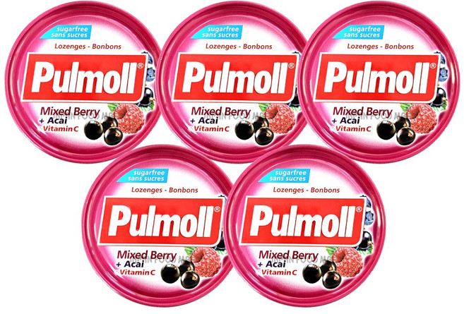 펄몰 무설탕사탕 슈가프리 캔디 당뇨간식 믹스베리 아사이맛, 5개, 45g