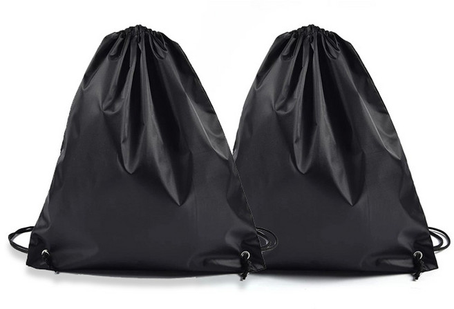 무지 신발주머니 2개 SET 심플 스트랩 운동화 가방 초등 중등 실내화 주머니 수납 에코백