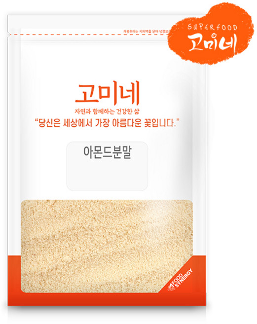 고미네 아몬드분말 무첨가 100%, 200g, 1개