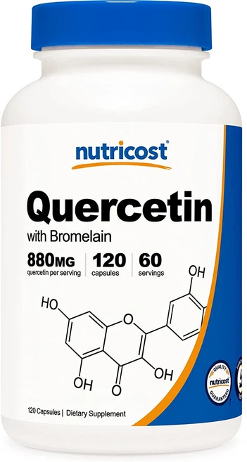 뉴트리코스트 케르세틴 800mg 캡슐, 1개, 120정 - 쿠팡