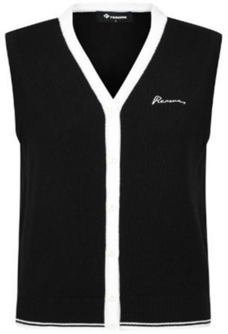 [국내백화점] 레노마 골프 여성풀오픈 Y넥 니트 베스트 RWSVO7203-199