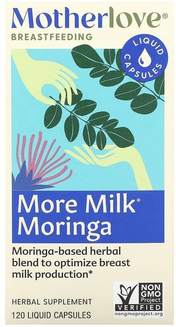 Motherlove 모유 수유 중 밀크 모링가 함유 액상 캡슐 120정 MLV-52002 - 쿠팡