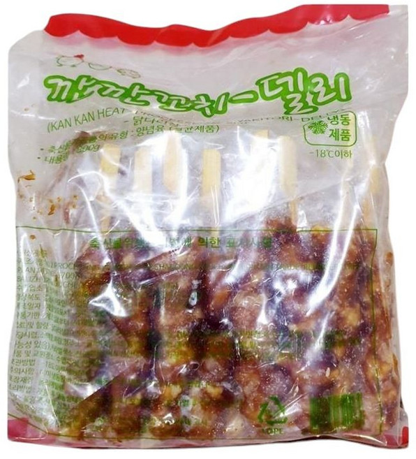 닭꼬치 깐깐 영해식품 20g x40 x12개, 1