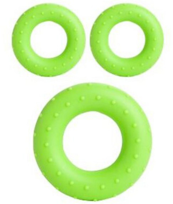 네오린 운동 용품 근육 마사지 소형 도넛 링 3p, 그린, 3개
