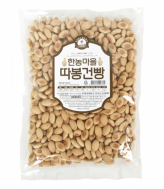 따봉건빵 500g 유치원 간식 건빵 500g x 6개 금풍제과 한입모양, 1개