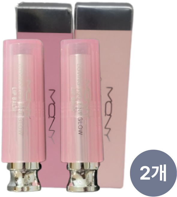 맥퀸뉴욕 틴트 러빙유 립글로즈, 1개, 비비드핑크+비비드핑크