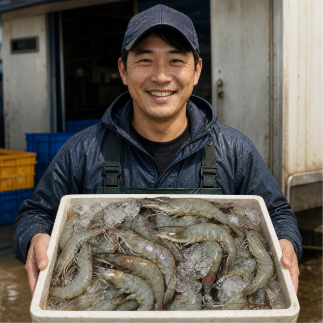 국내산 제철 자연산 대하 생물 급냉 1kg 2kg, 1개, 자연산대하1kg(30미내외)