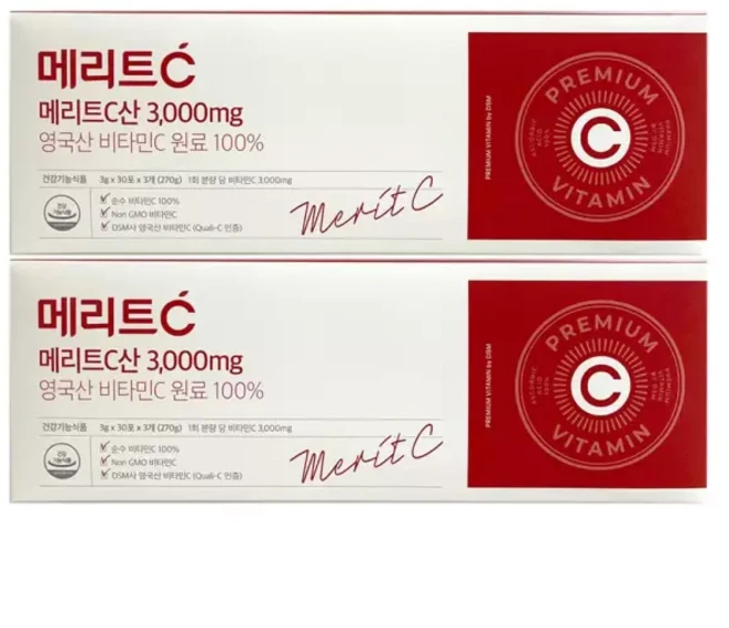 메리트C산 3000mg x 90포 2개 612492