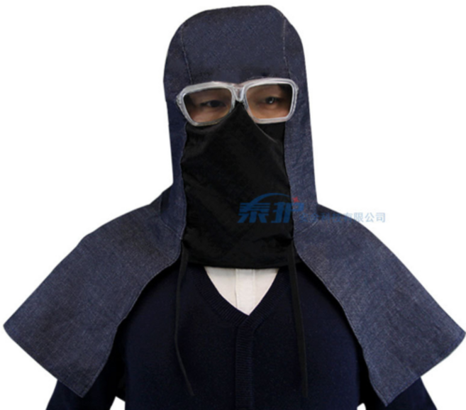 용접 두건 청지 보호 해지 (고글포함), 2개