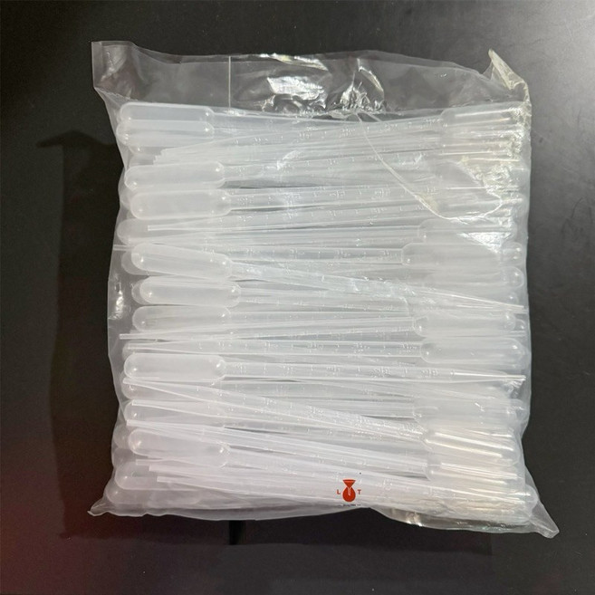 立騰玻璃 塑膠滴管5ml 刻度滴管 巴氏滴管 實驗精油分裝, 1個