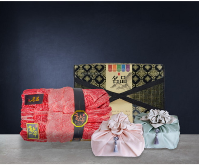 건강한길 마장동 투뿔 한우 로세트 한우 갈비살 살치살 업진살 눈꽃등심, 1개, 로 2kg