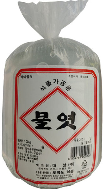 대상 오륙도 물엿 3kg (봉지), 1개