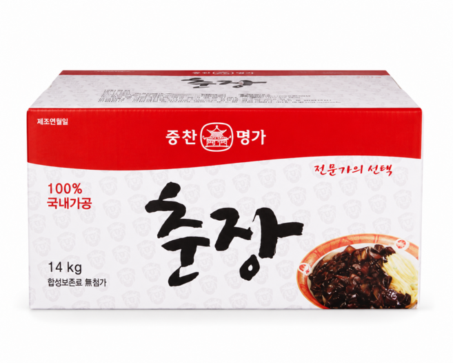 영화식품 중찬명가 업소용 대용량 사자표 춘장, 14kg, 1개