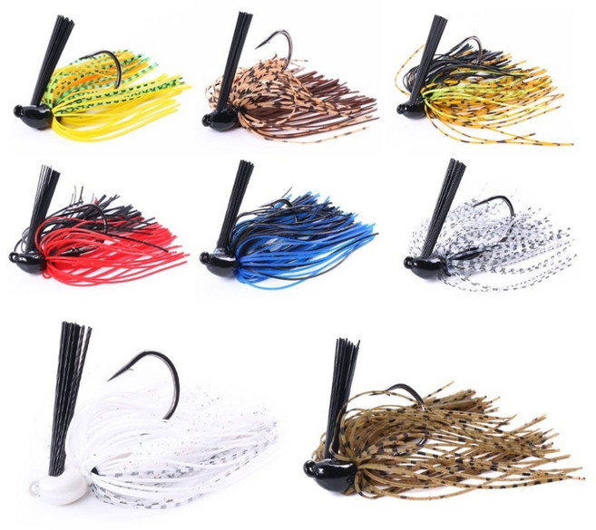 행운을파는낚시 미사일러버지그 스몰러버지그 8개, 10g, 1개