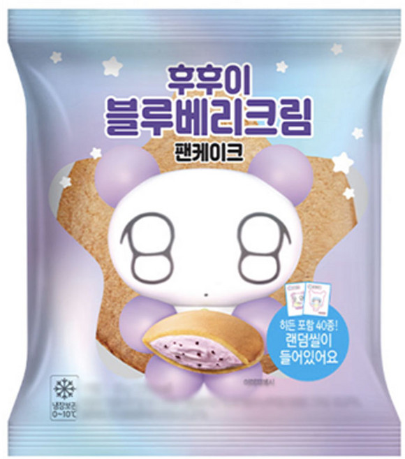 후후이 블루베리크림 팬케이크, 95g, 5개