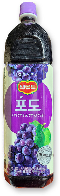 포도주스100 (델몬트 1.5L) 카페 주점 샐러드드레싱용, 1.5L, 1개